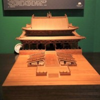 Architecture model of the main hall of Jinci