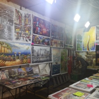 Painting with Hong Kong elements 