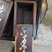 Wooden storage box